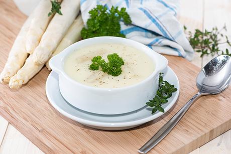 Spargelsuppe