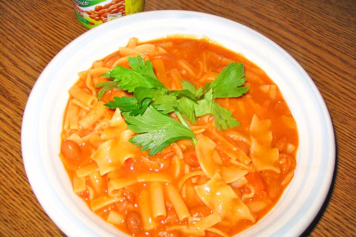 Monnis Pasta e Fagioli - ital. Bohnensuppe mit Pasta