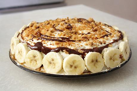 Schnelle Bananentorte