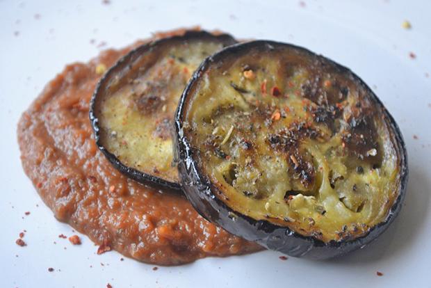 Auberginen Steak