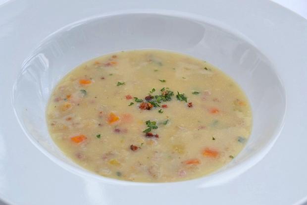 Bündner Gerstensuppe nach Art des Hauses