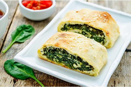 Spinatstrudel