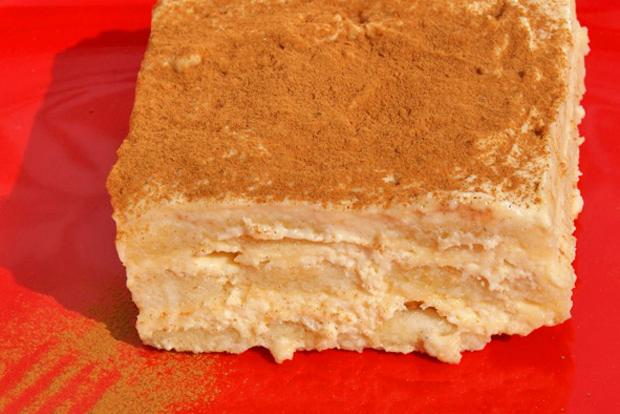 Apfeltiramisu mit Stevia