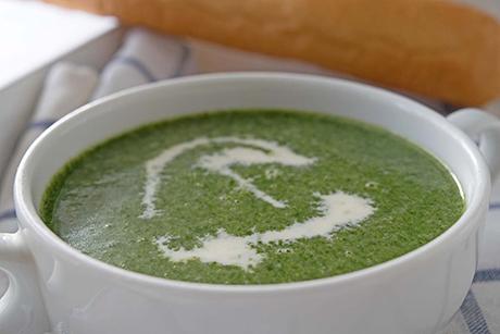 Spinat-Kartoffel-Suppe