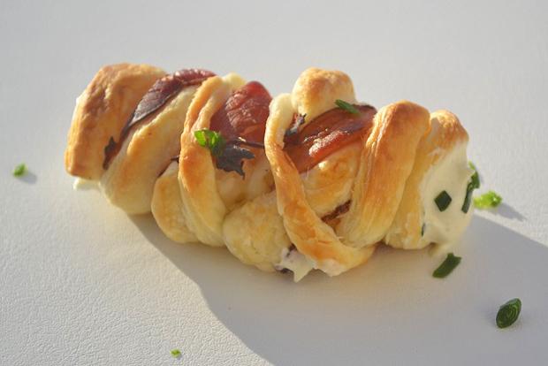 Pikante Schaumrollen