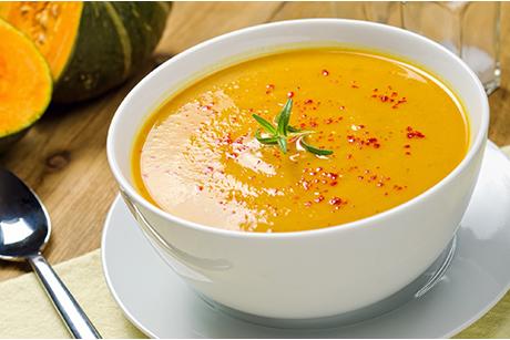 Schnelle Kürbissuppe
