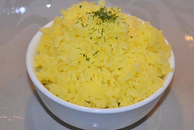 Kartoffelschnee mit Dille