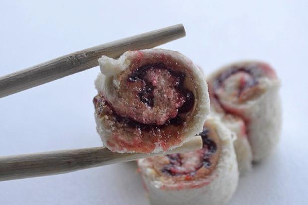 Süsses Toast Sushi