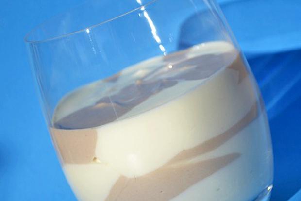 Nougat Quark Schichtdessert