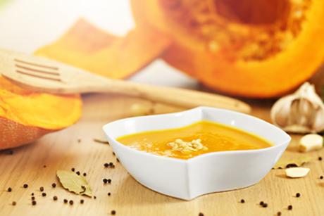 Orientalische Kürbiscremesuppe