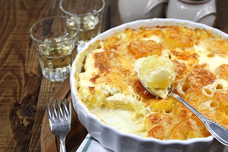 Kartoffel-Birnen-Gratin
