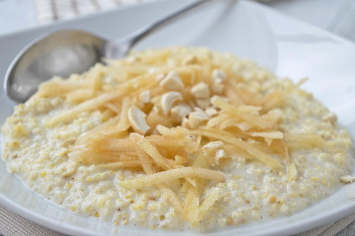 Hirse-Müesli mit Honig