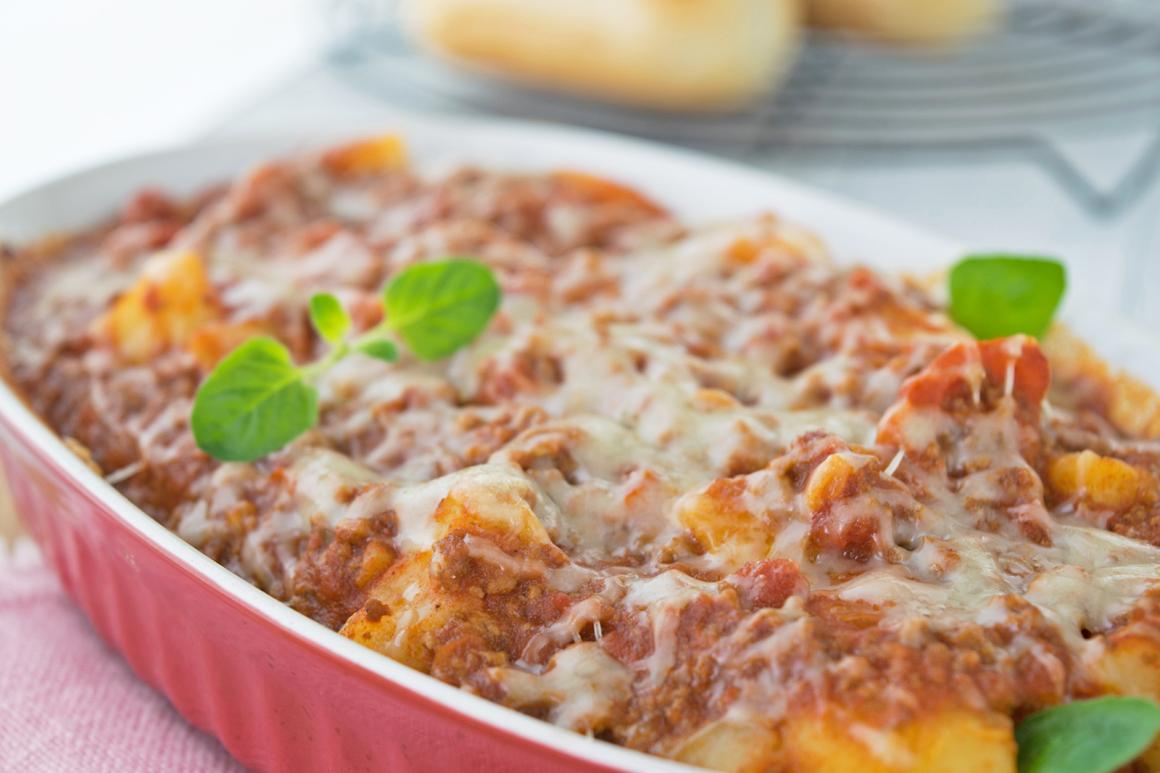 Kartoffel-Hackfleisch-Gratin - Rezept