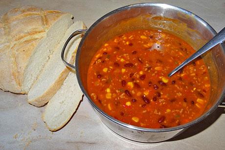 Chili con carne - richtig schnell, richtig scharf