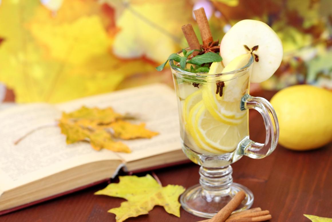 Weisser Glühwein