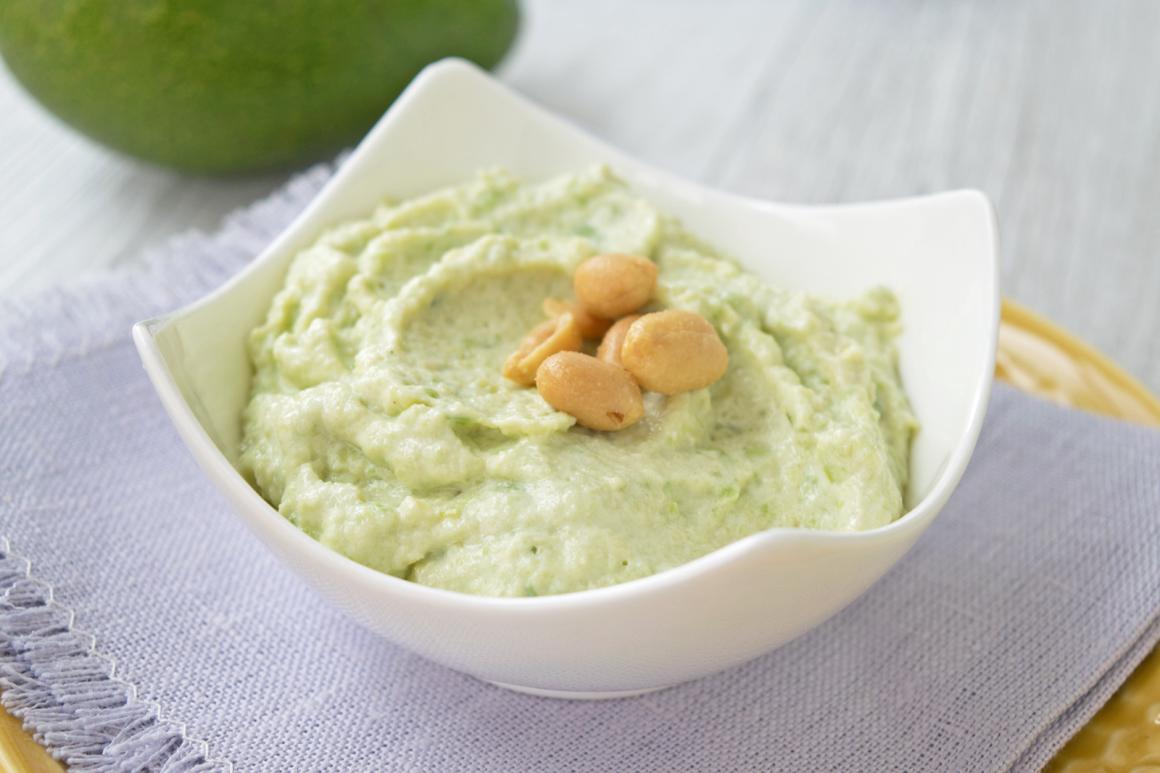 Avocado-Erdnuss-Paste