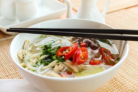 Frühlingssuppe Asia