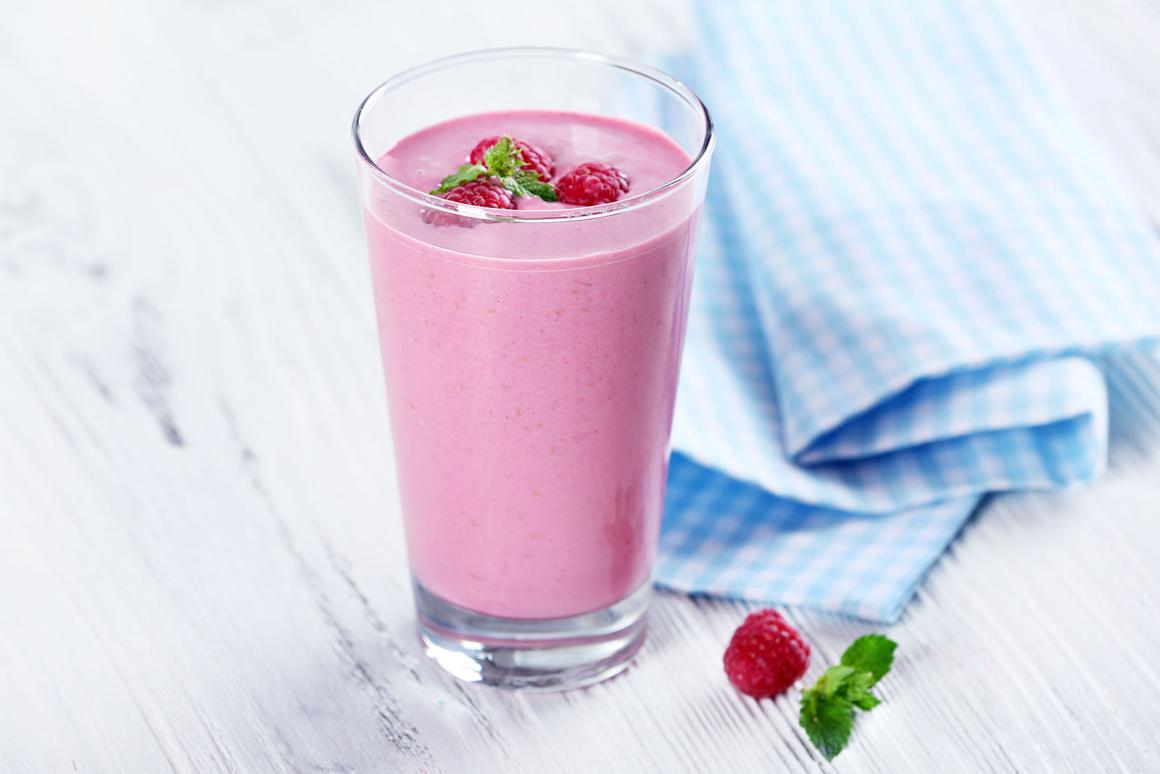 Himbeerfrappé