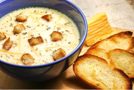 Käsecremesuppe