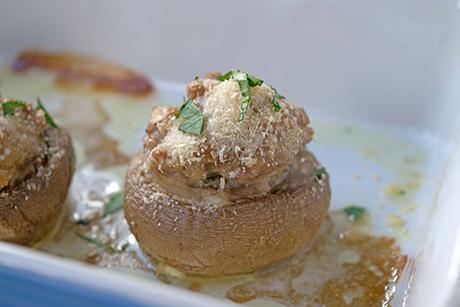 Champinones rellenos