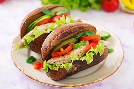 Lemon Chicken Sandwich