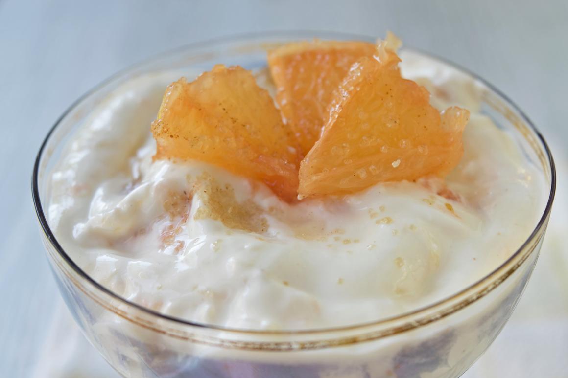 Grapefruit-Honig-Creme