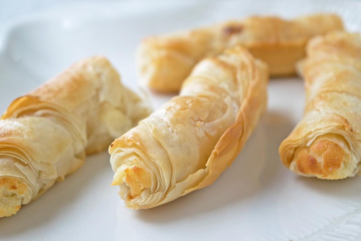 Schafskäse-Röllchen