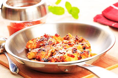 Kaiserschmarrn mit Weinbeeren