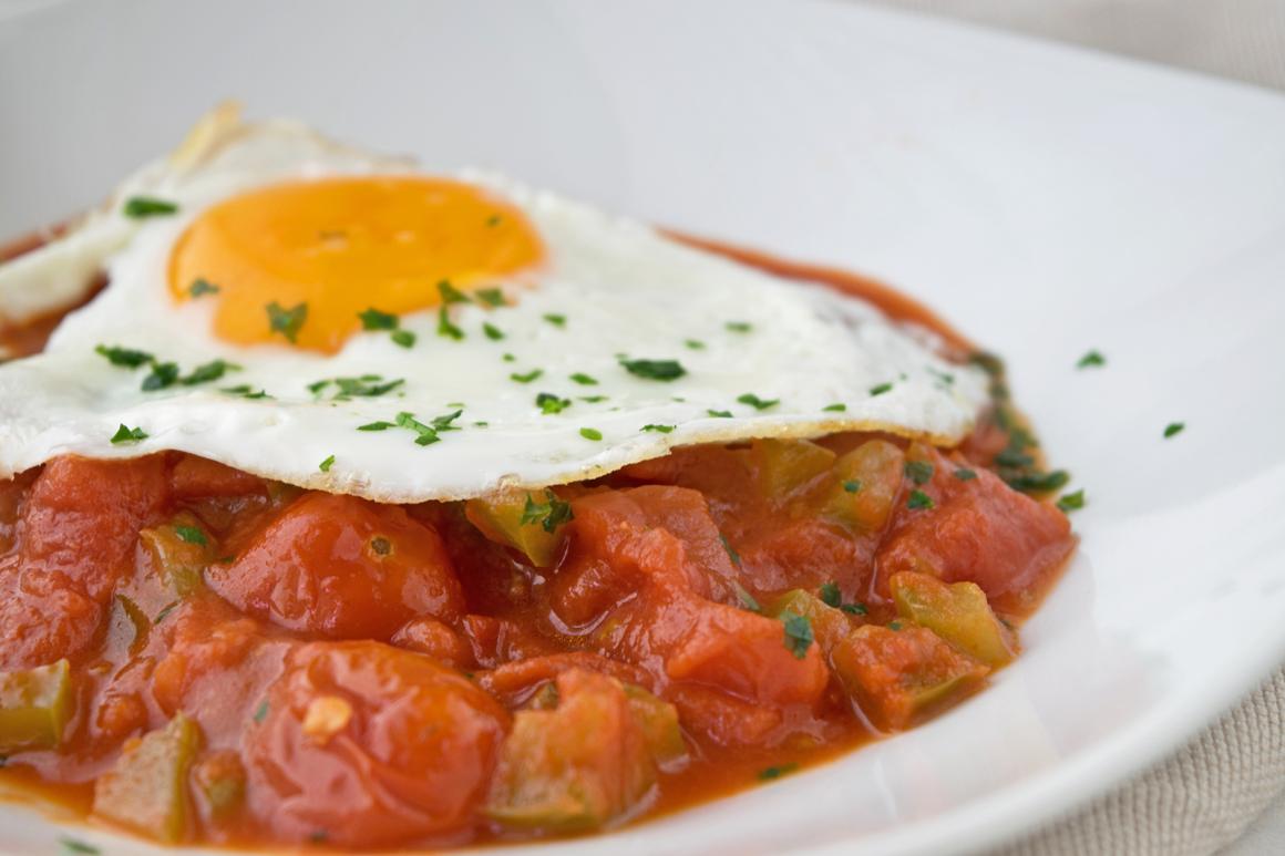 Texanische Tomateneier