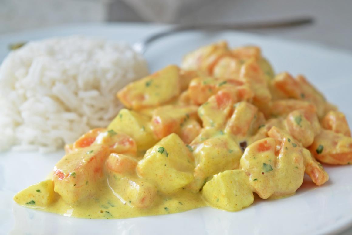 Sellerieknolle-Rüebli-Curry