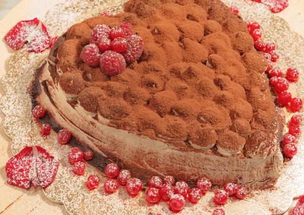 Tiramisu mit Herz