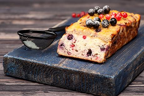 Einfacher Beerenkuchen