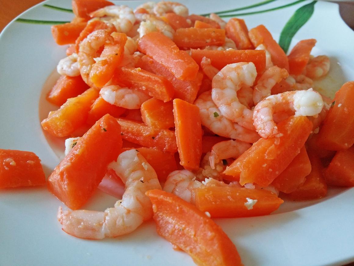 Rüebli-Scampi-Beilage