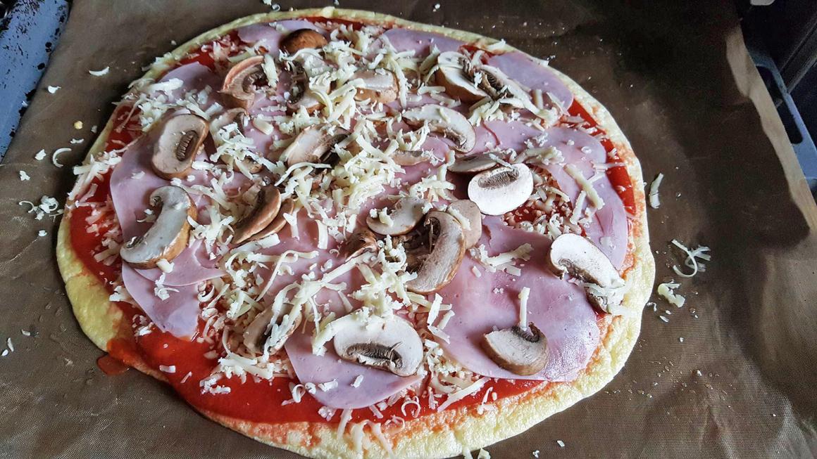 Pizza ohne Kohlenhydrate