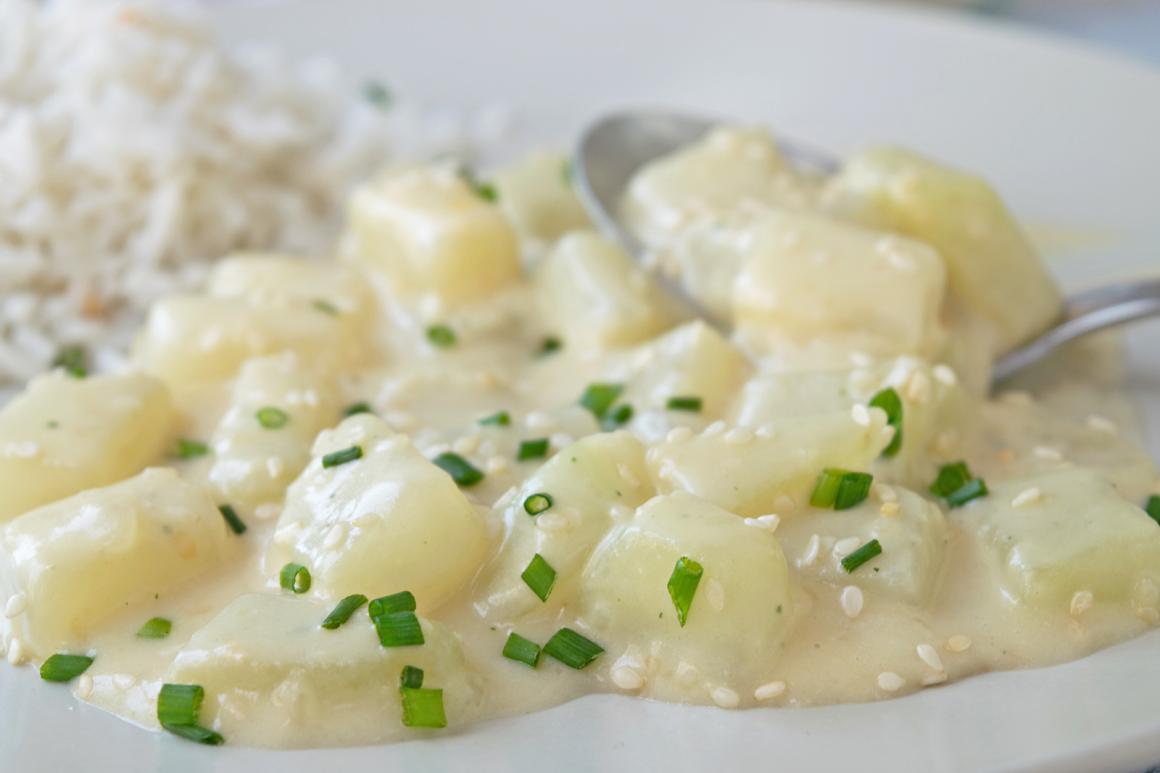 Sesam-Kohlrabi
