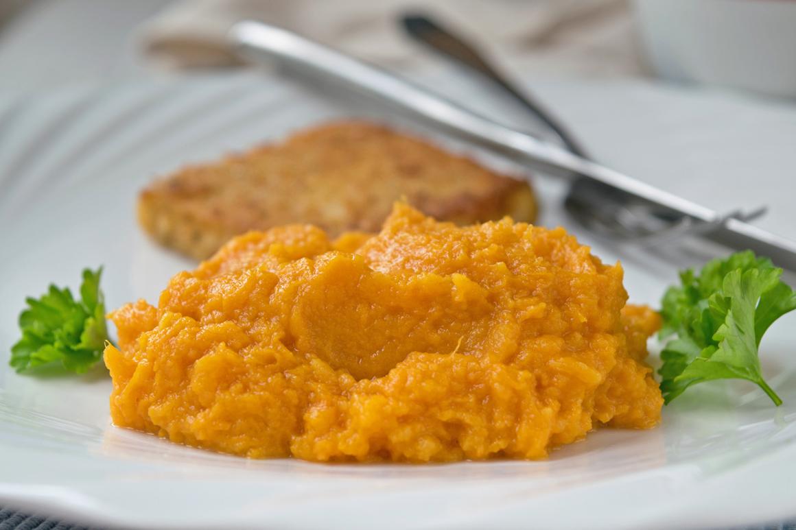 Kürbis-Kartoffel-Püree