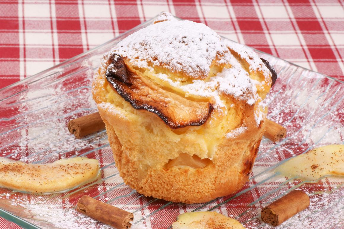 Apfelmus-Muffins