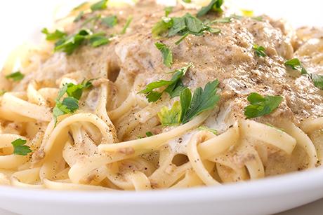 Thunfisch-Spaghetti