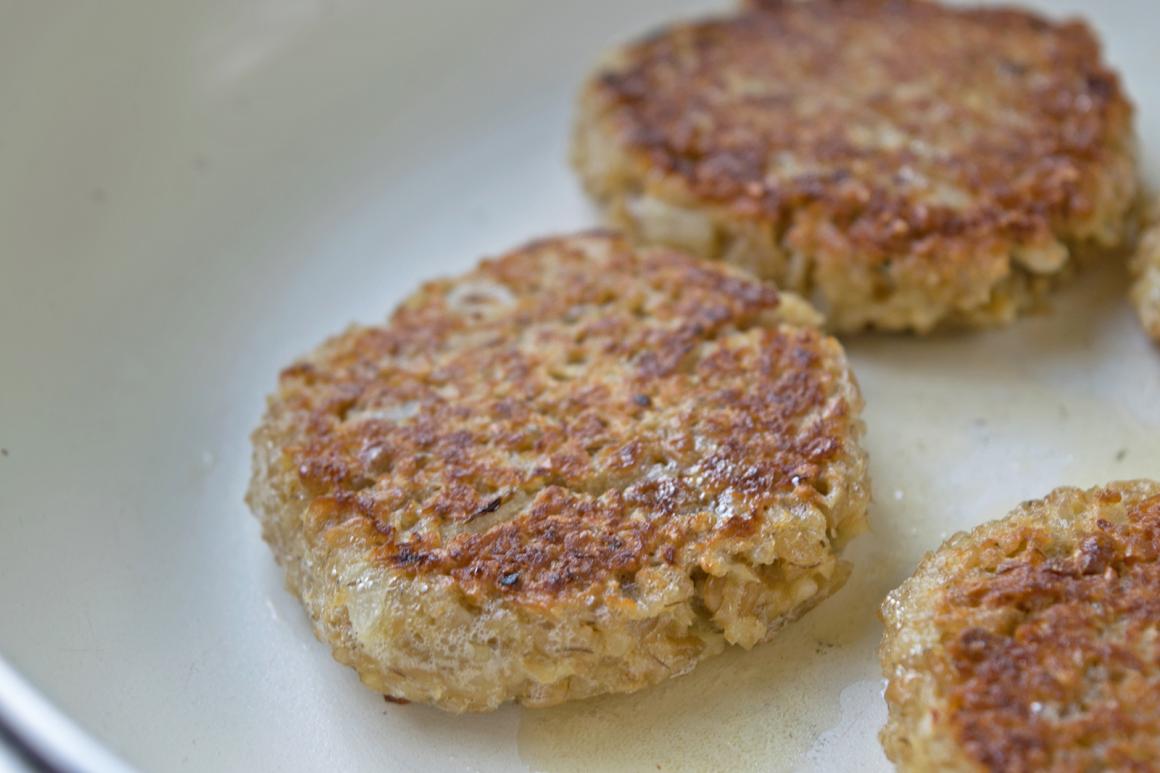 Grünkern-Frikadellen - Rezept