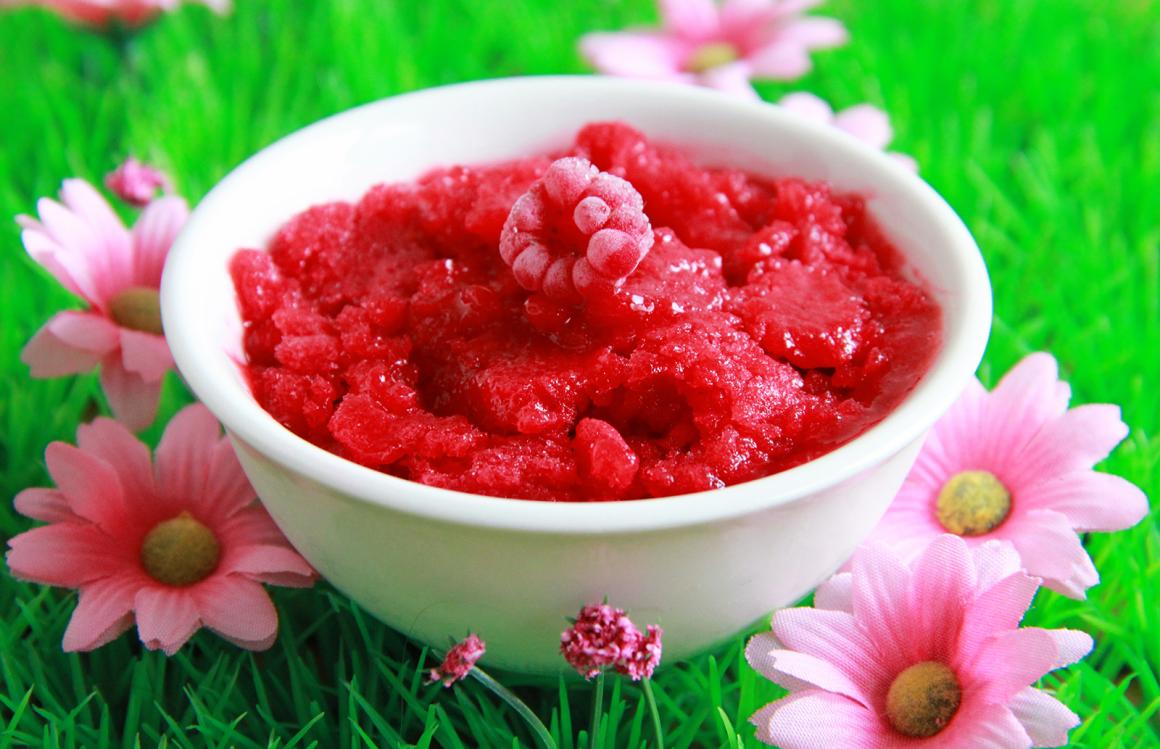 Himbeer Granita