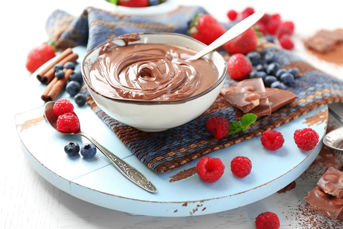 Schoko-Himbeer-Crème