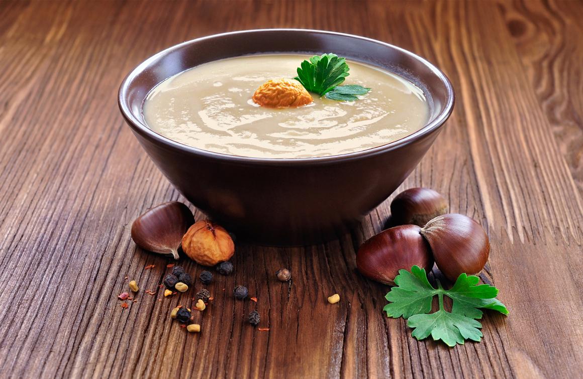 Maronicremesuppe