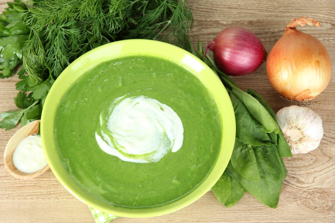 Französische Kräutersuppe