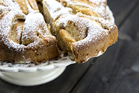 Apfel-Nusskuchen
