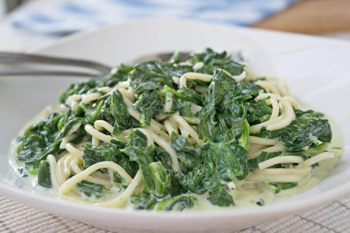 Gorgonzola-Spinat-Pasta