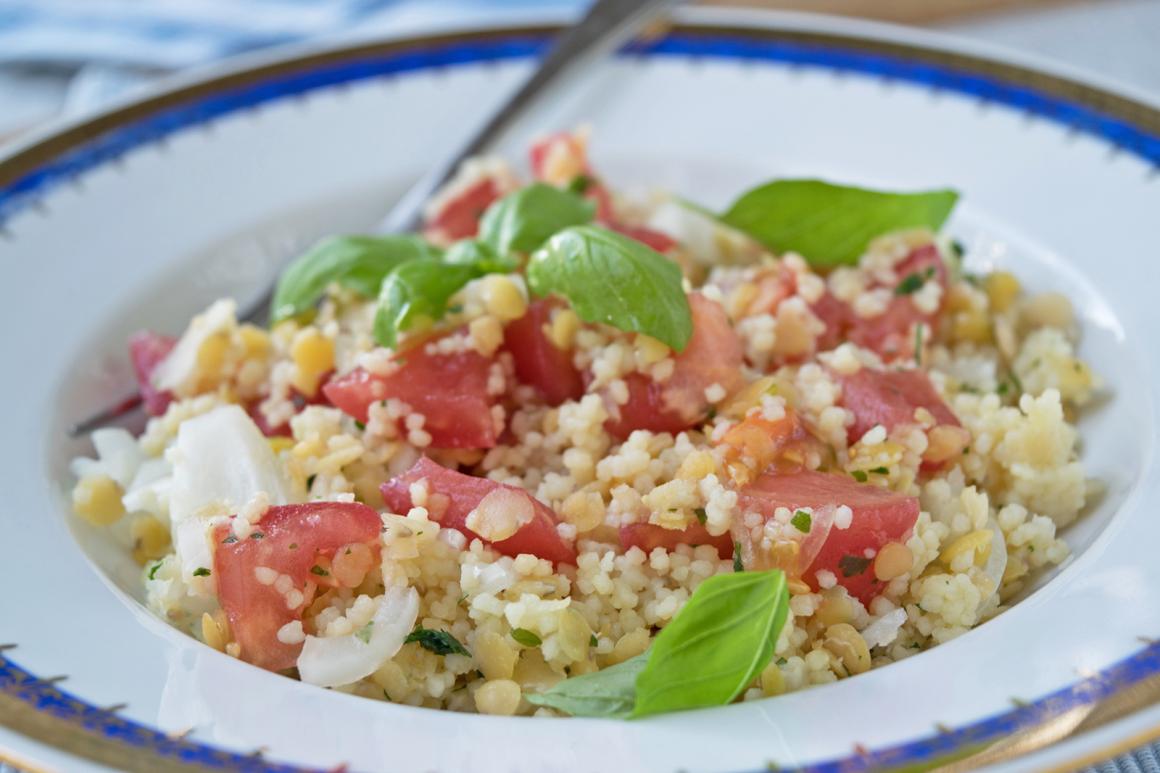 Linsen-Bulgur Salat
