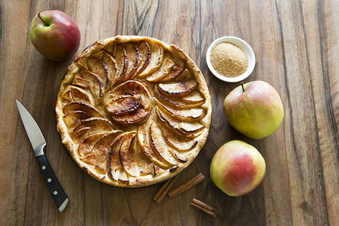 Apfel-Mandel-Gratin