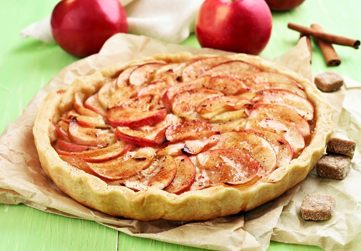 Apfelkuchen für Zwei