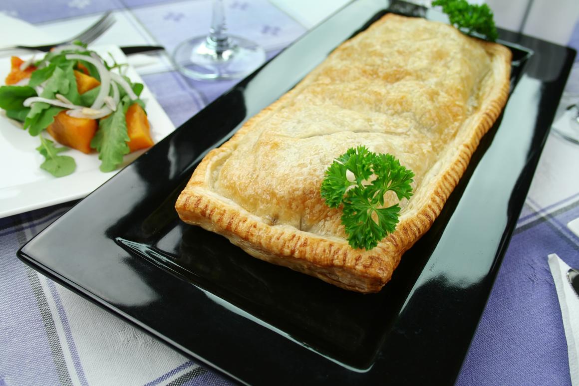 Lauchstrudel