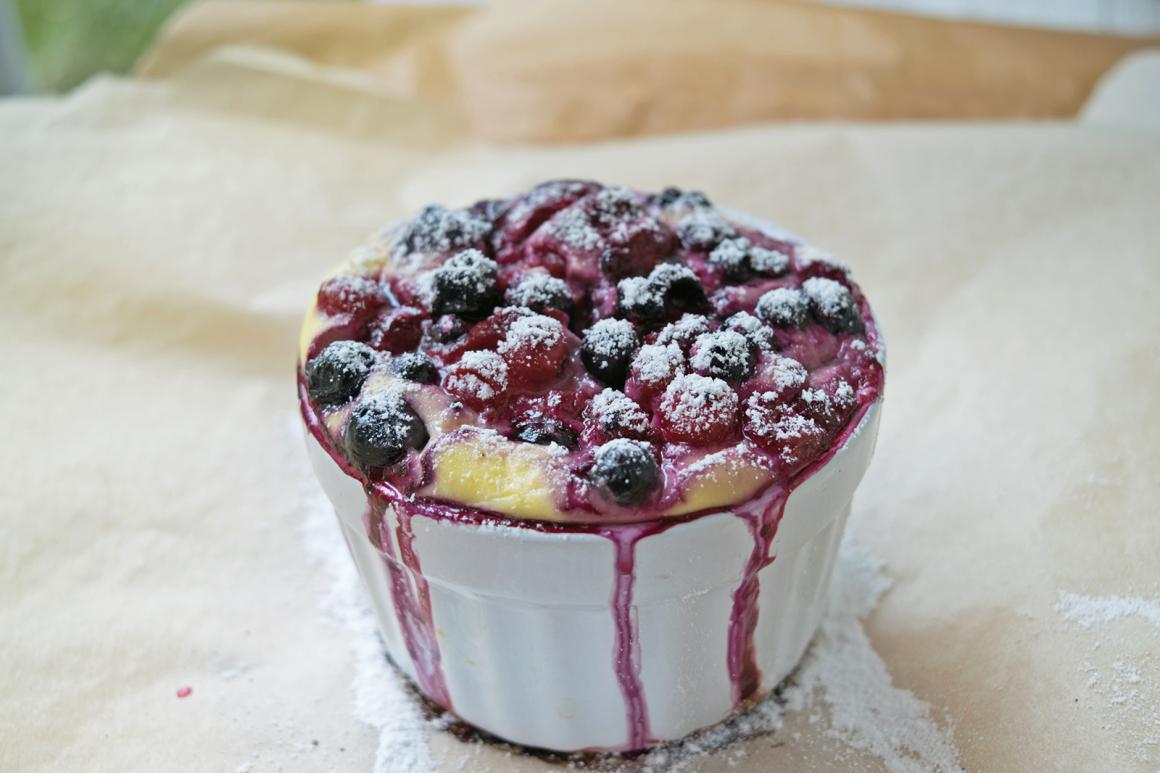 Waldbeerengratin